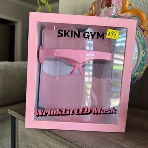 Skin Gym Pink WrinkLit LED Facial Mask